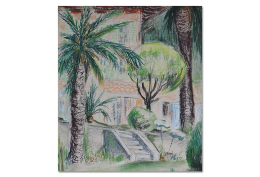 Detailansicht: »Matisse-Palme«